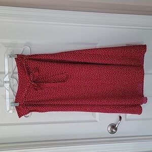 Ann Taylor Summer Tie Waist Skirt